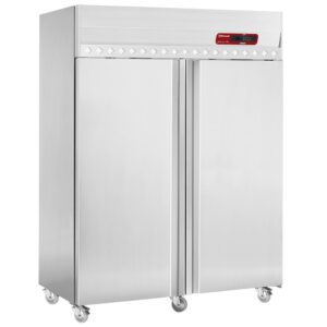 Diamond Europe - Armoire de congélation ventilée 1400 Lit. 2 portes GN 2/1 - sur roues (Négative)