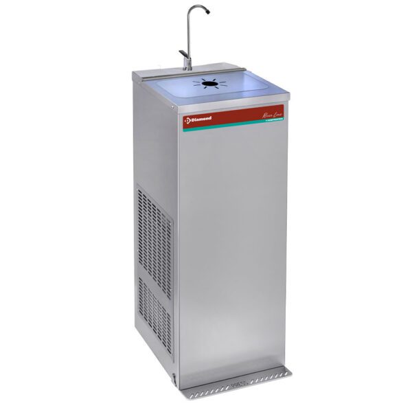 Diamond Europe - Fontaine réfrigérée à pédale- inox- 35 Lit/h