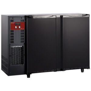 Diamond Europe - Refroidisseur de bouteilles- noir- 2 portes- 375 litres