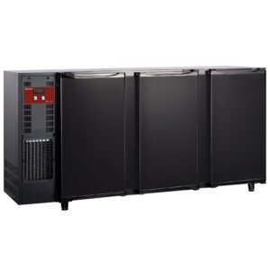 Diamond Europe - Refroidisseur de bouteilles- noir- 3 portes- 579 litres
