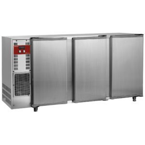 Diamond Europe - Refroidisseur de bouteilles- acier inox- 3 portes- 579 litres