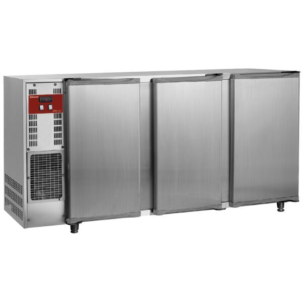 Diamond Europe - Refroidisseur de bouteilles- acier inox- 3 portes- 579 litres