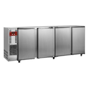 Diamond Europe - Refroidisseur de bouteilles- acier inox- 4 portes- 783 Lt.