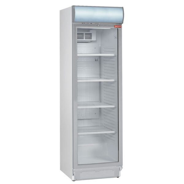 Diamond Europe - Vitrine vent.T° positive 380 lit- avec caisson lumineux