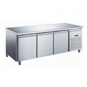 Furnotel - Table réfrigérée inox positive avec évaporateur ventilé 3P600