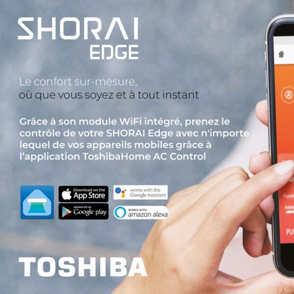 TOSHIBA - Climatisation réversible chauffage & refroidissement Shorai Edge – Image 4