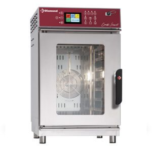 Diamond Europe - Four vapeur/convection électrique 7x GN1/1 Touch Screen + Auto-Cleaning